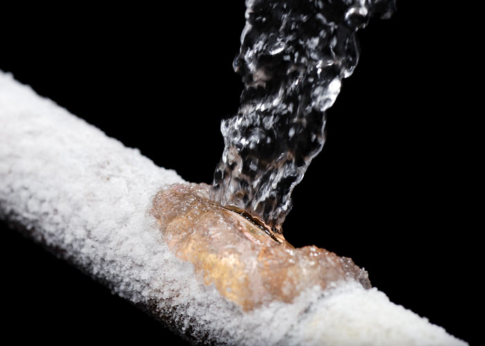 Burst & Frozen Pipe Water Damage Repair in Detroit & Southeast Michigan | Concraft