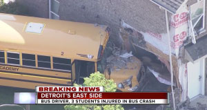 Detroit School Bus Crash
