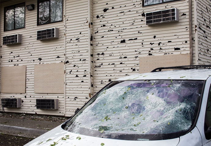 Hail Damage Repair in Detroit & Southeast Michigan