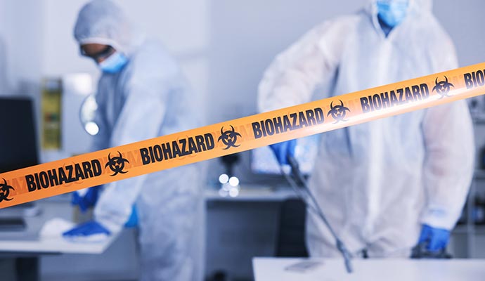 Biohazard cleanup