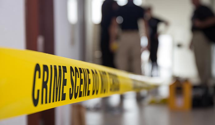 Crime scene cleanup service