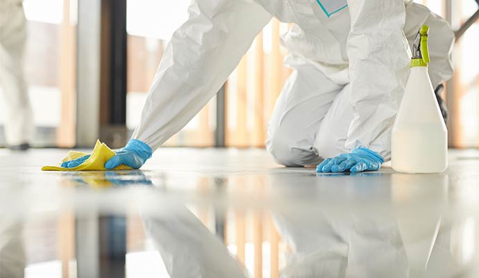 Professional crime scene cleanup service