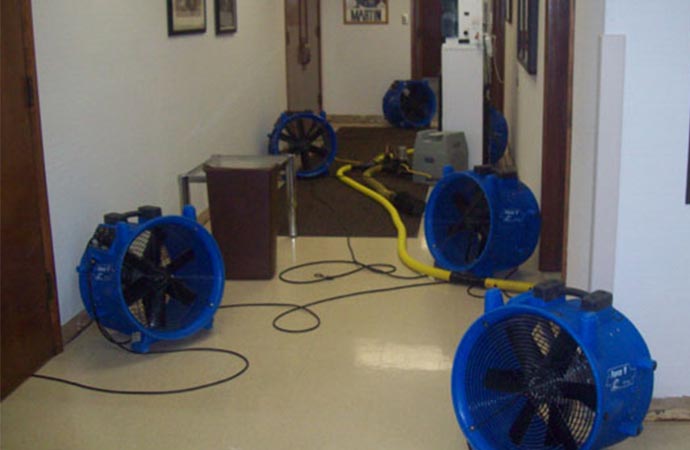 building water damage restoration