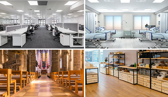 Collage of industries we serve