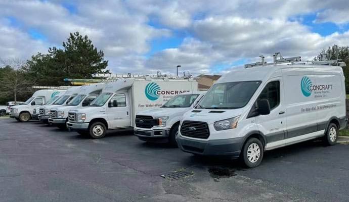 Concraft service vehicle