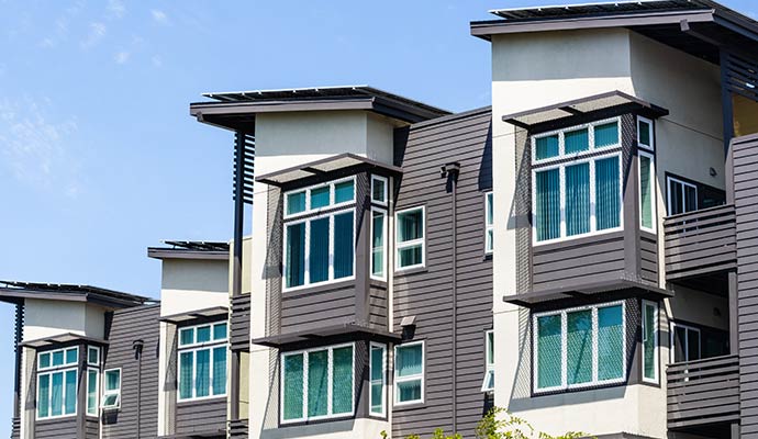 Exterior of a multi-family property