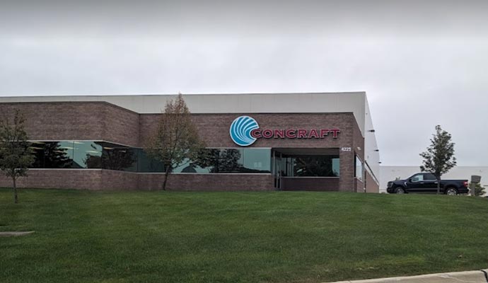 Concraft building exterior