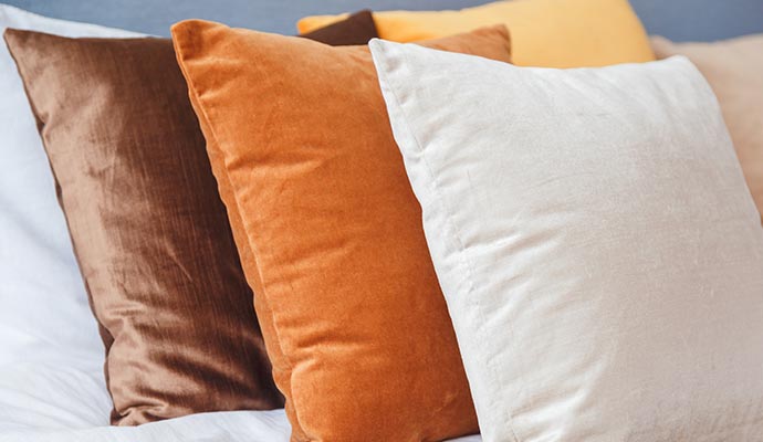 Clean pillow