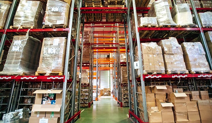 Content restored in warehouse