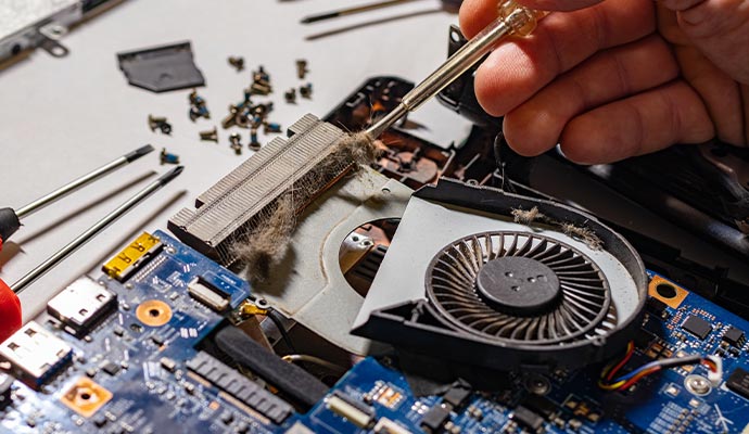 Electronics restoration service