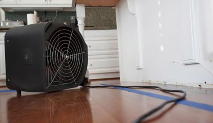 Water damage restoration equipment