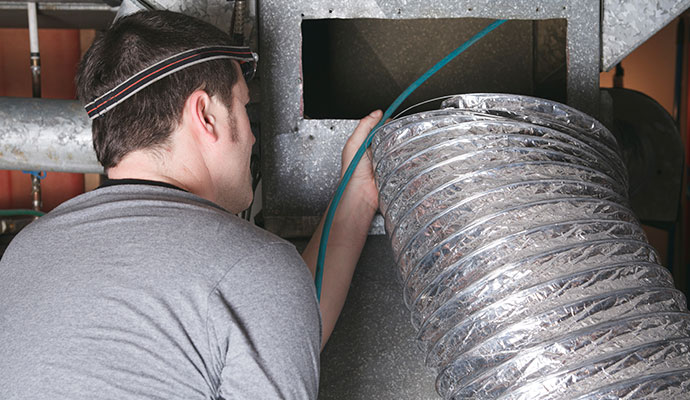 Duct cleaning service