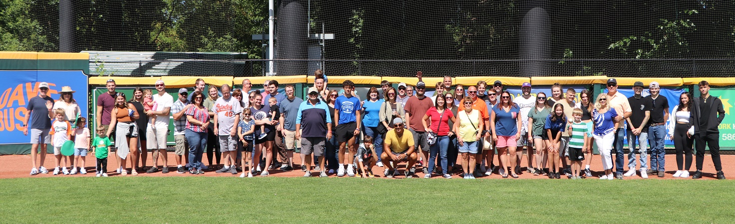 Family Day at Jimmy Johns's Baseball Field