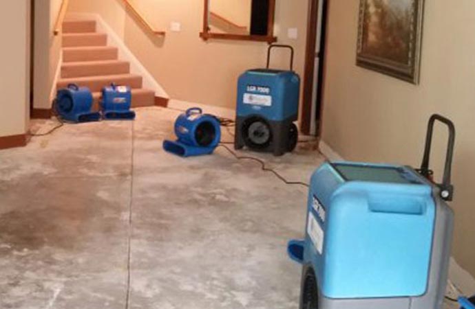 water damage restoration equipment