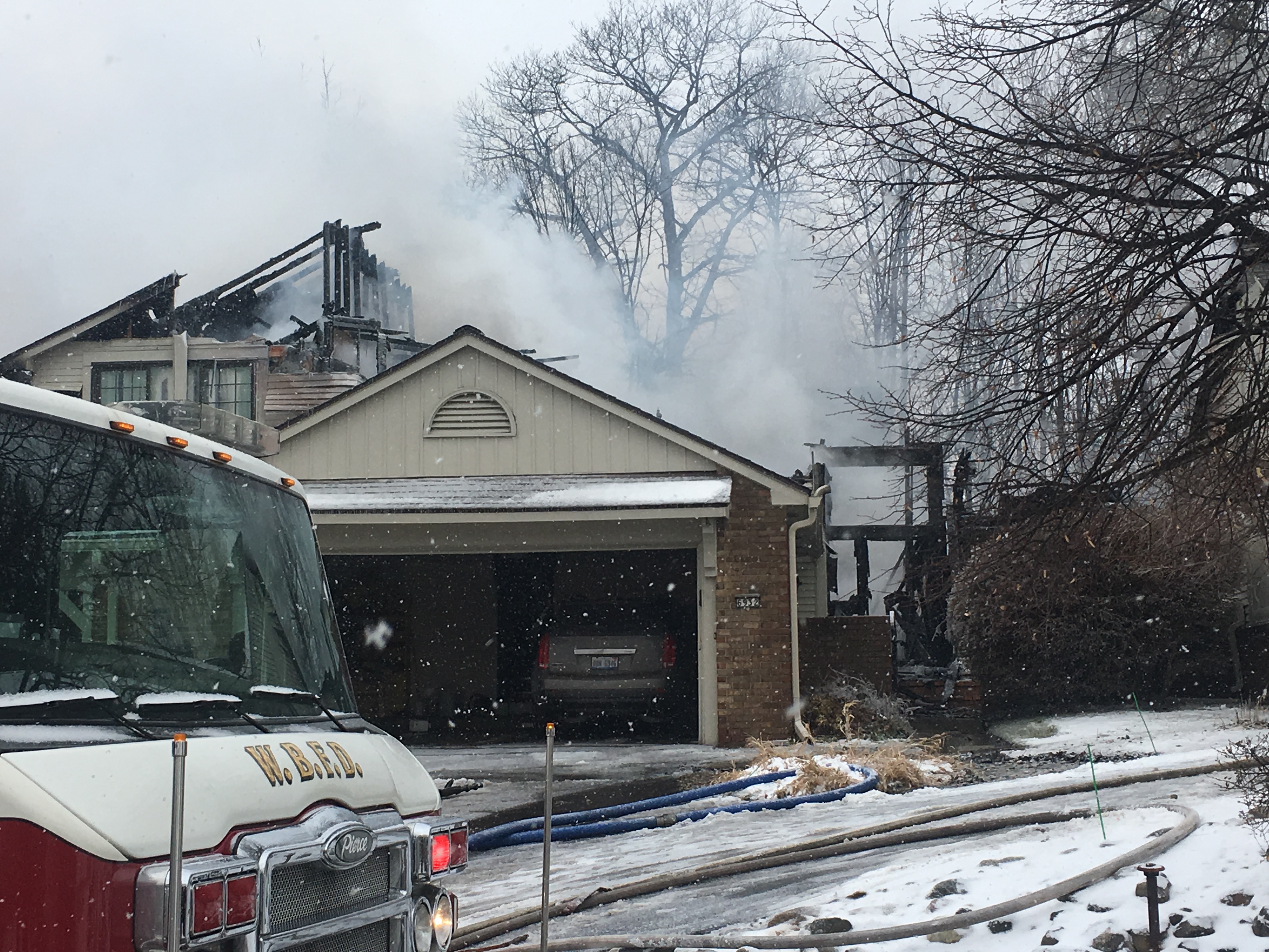 Condominium Fire in West Bloomfield 