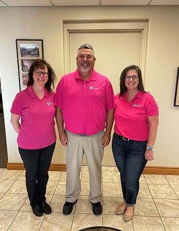 Our Team Members at Pink Day