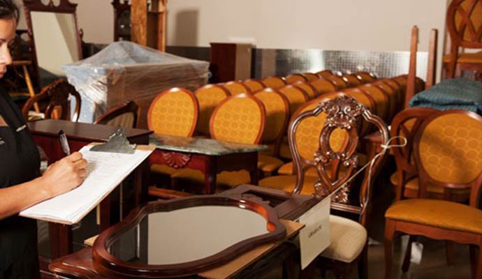 Professional keeping furniture accountability