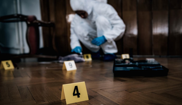 Professional trauma cleanup service