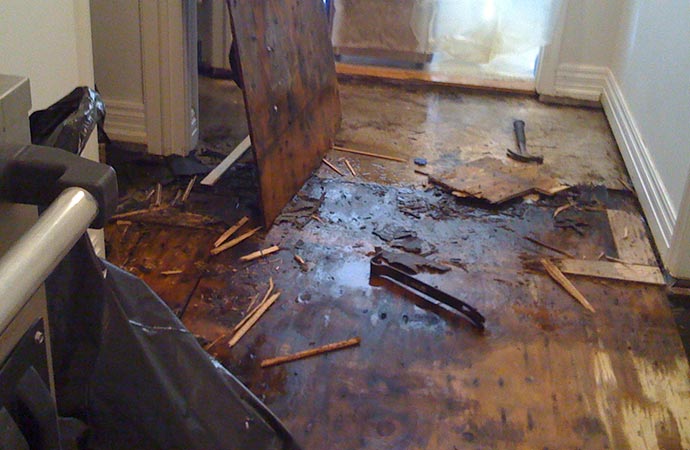 Structural water damage