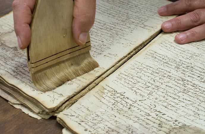 Book document restoration