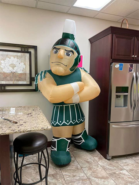 Sparty in the Kitchen