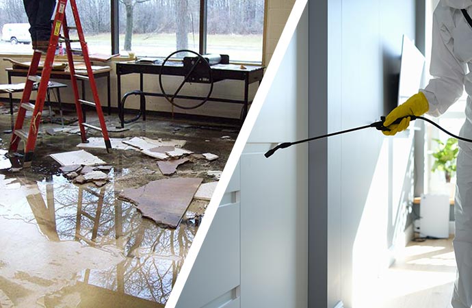 storm and flood damage restoration