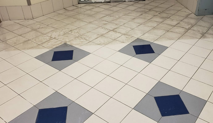 Tile Grout Cleaning Process by Concraft
