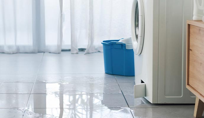 Leaky washing machine