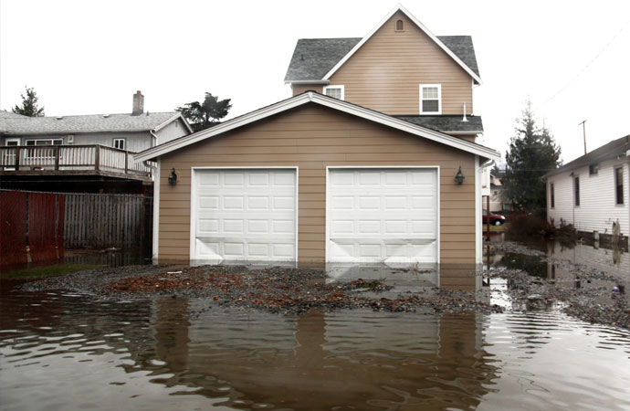 Garage Water Damage Restoration in Detroit & Auburn Hills, MI