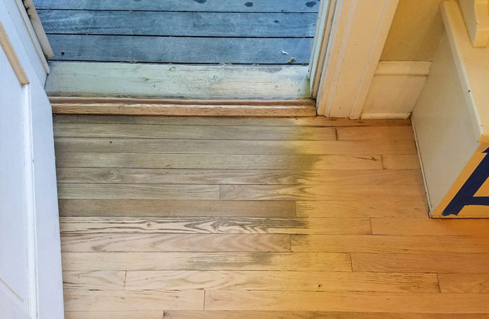 Wooden Floor Structural Damage Repair in Canton & Warren