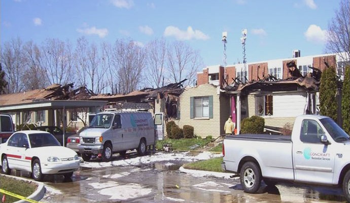 Concraft tuck standing on the road