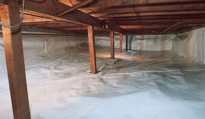 Encapsulated crawl space