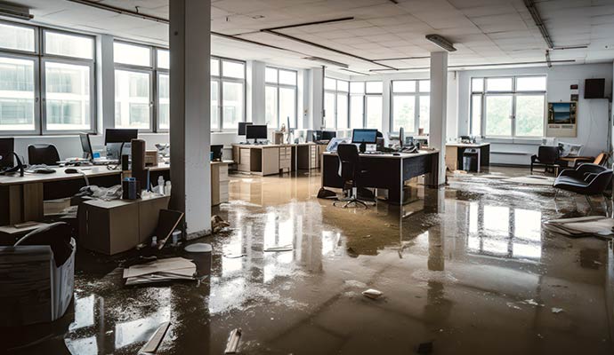 Water and Fire Damage Restoration for Offices in Detroit