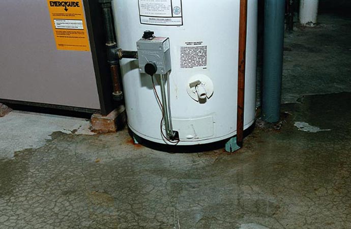 Water heater leaks